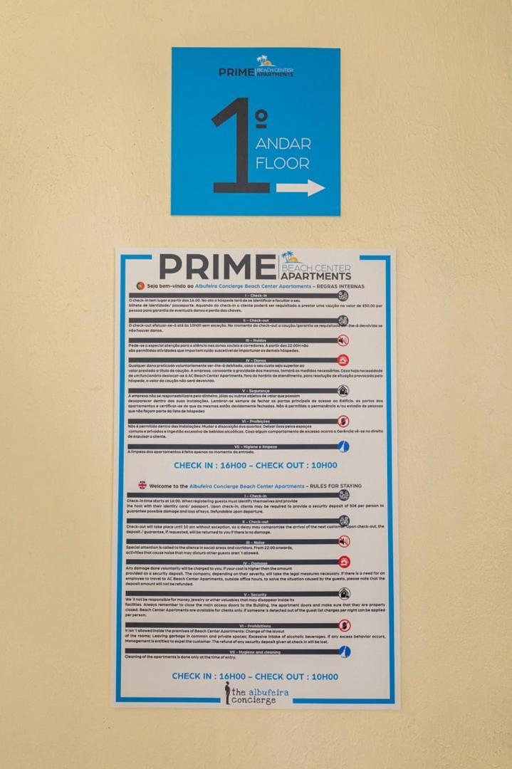 The Albufeira Concierge - Prime Beach Center L3 외부 사진