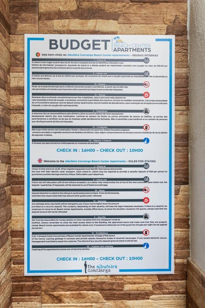 The Albufeira Concierge - Prime Beach Center L3 외부 사진